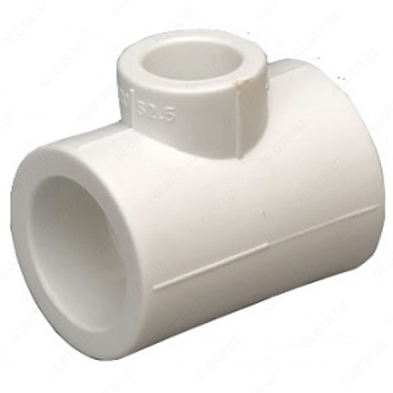 Tee adapterli polipropilen ∅ 75х50х75 mm