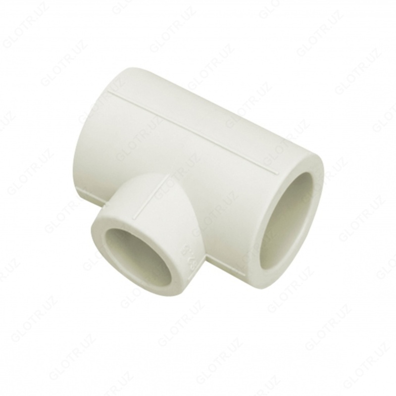 Tee adapterli polipropilen ∅ 75х63х75 mm