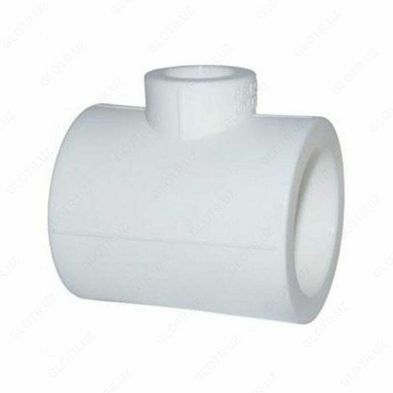 Tee adapterli polipropilen ∅ 110х75х110 mm