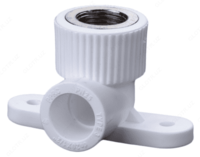 Отвод с настенным креплением  ∅ 20х1/2  внутренняя резьба