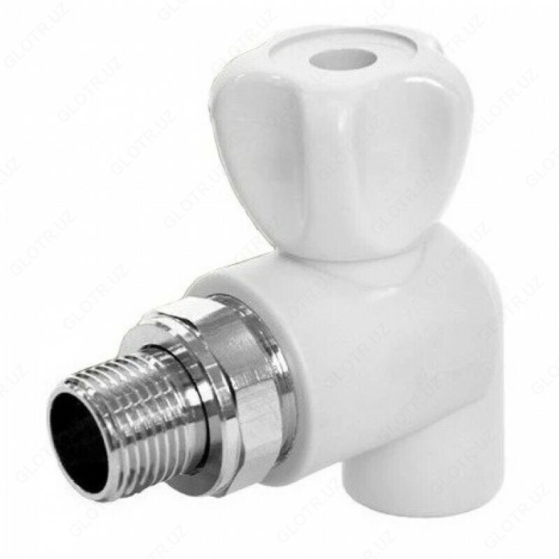 Угловой кран для радиатора ∅ 20х1/2" - 32 545 сум