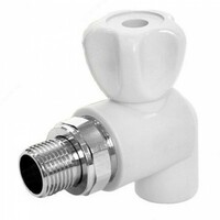 Угловой кран для радиатора ∅ 20х1/2" - 32 545 сум