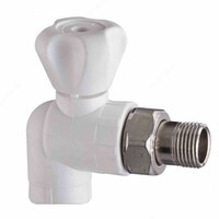 Угловой кран для радиатора ∅ 25х1/2"