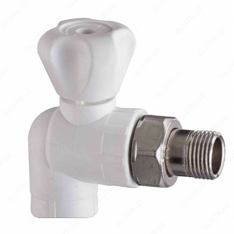 Угловой кран для радиатора ∅ 25х1/2" - 35 880 сум