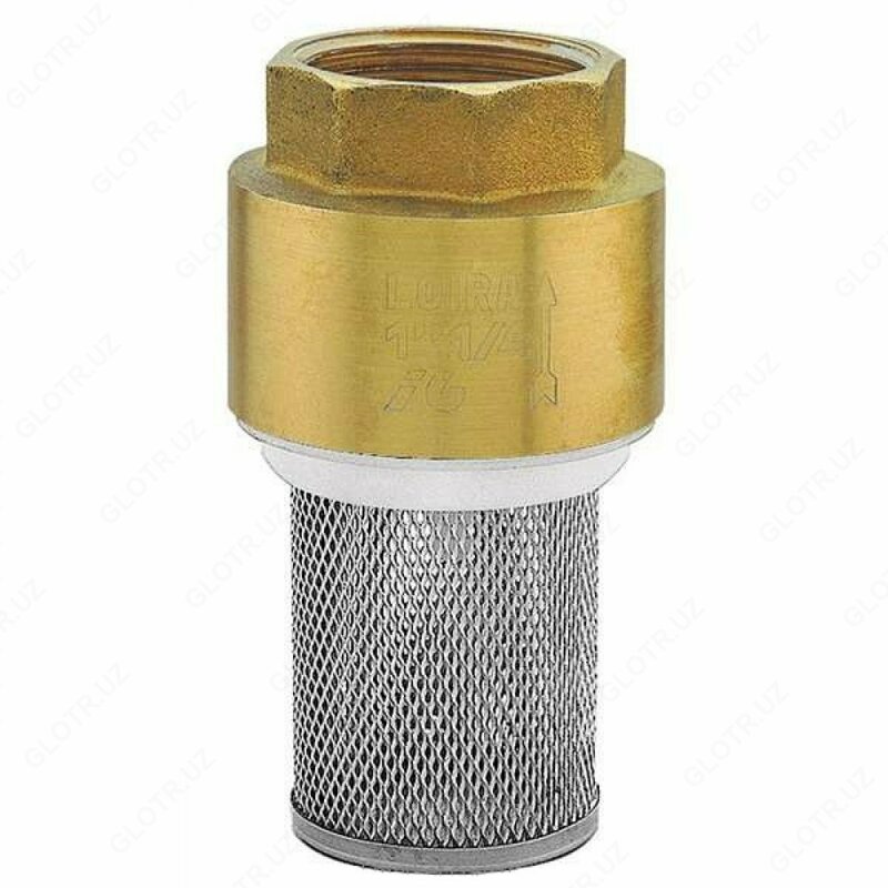 Filtrli 1 dyuymli valfni tekshiring