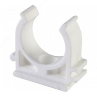 Клипса полипропиленовая ∅ 25 мм (опора для труб)