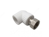 Birlashtiruvchi somun bilan burchak ∅ 20x1 / 2 "