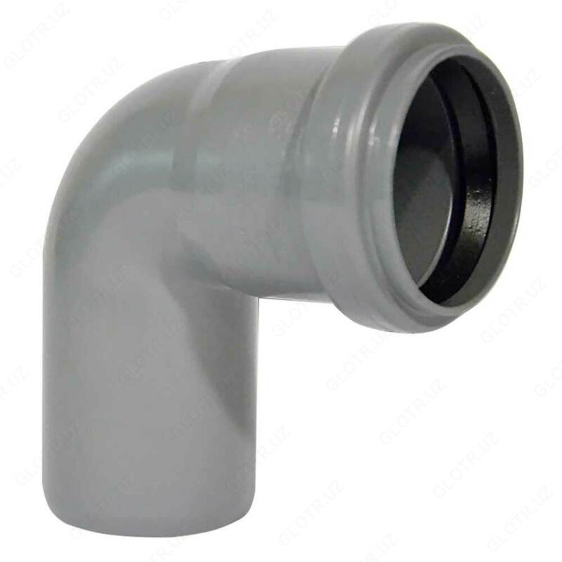 Канализационный отвод 90° ∅ 50 мм - 2 070 сум