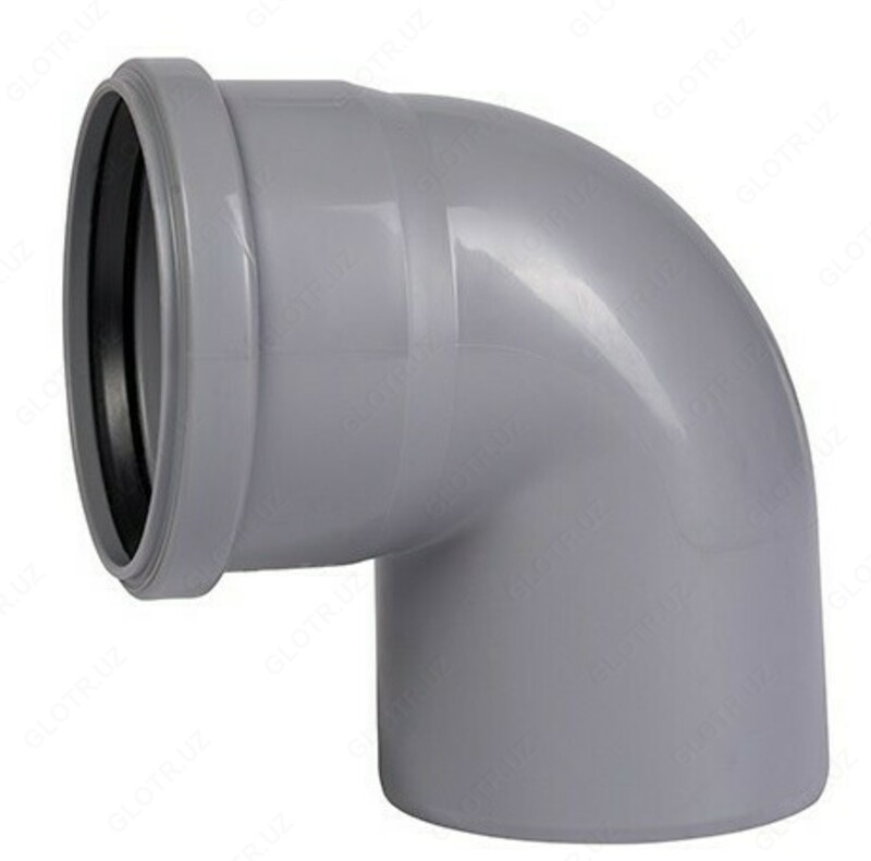 Канализационный отвод 90° ∅ 150 мм - 20 470 сум