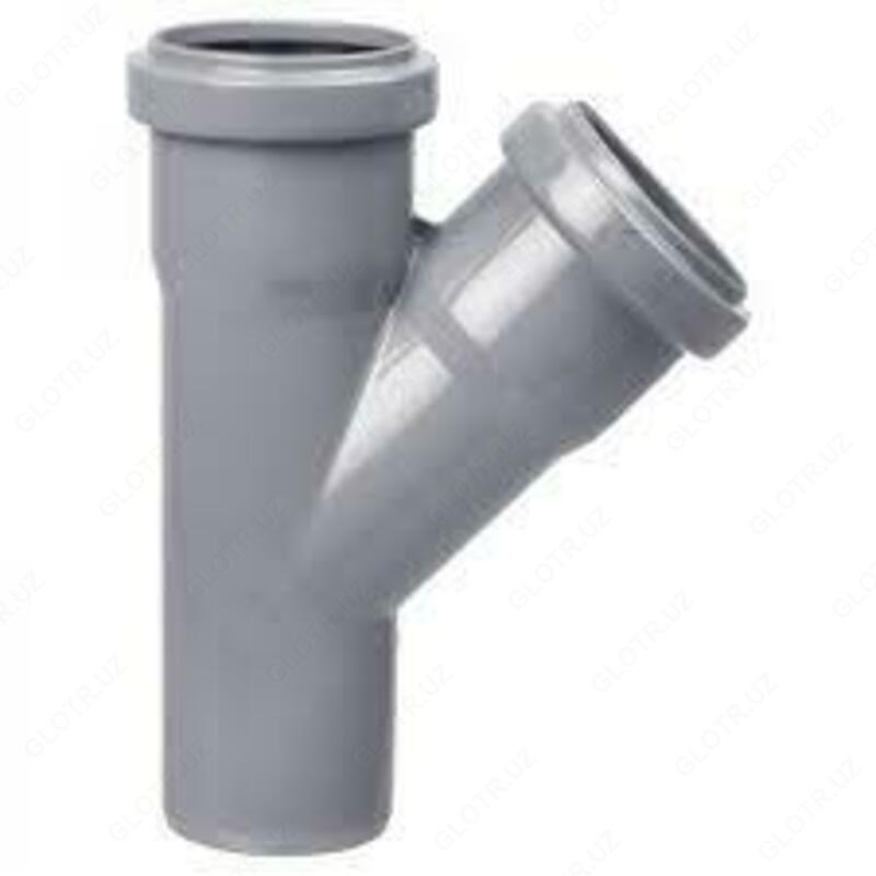 Kanalizatsiya kanali 45 ° ∅ 50/50 mm