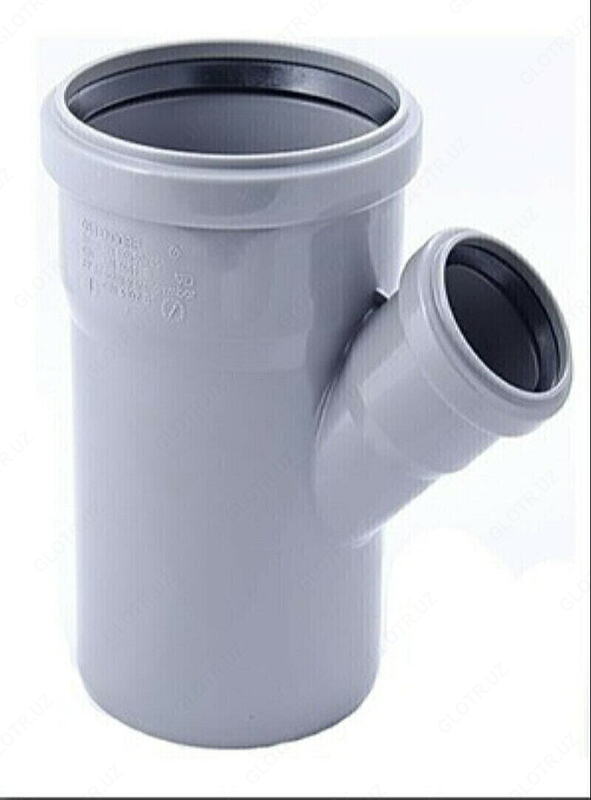 Канализационный тройник 45° ∅ 75/50 мм
