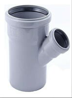 Канализационный тройник 45° ∅ 75/50 мм - по запросу