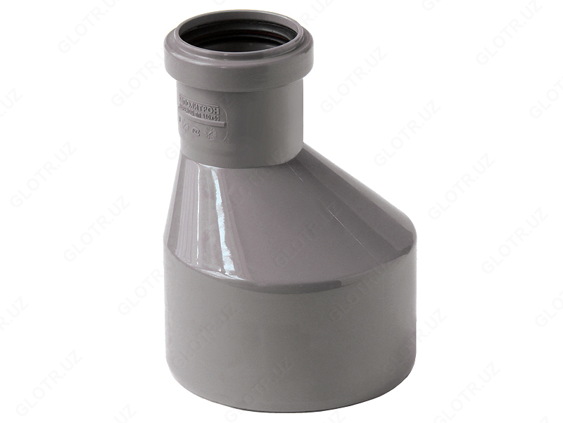 Канализационный переходник ∅ 100/50 мм - 4 025 сум