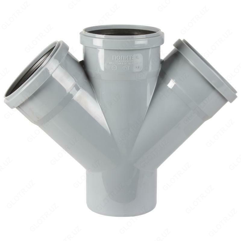 Крестовина 45° ∅ 75х75х75 мм