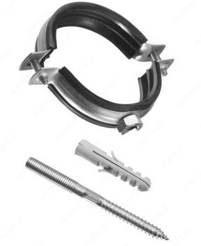 Хомут металлический ∅ 74-80 мм 2 1/2 для крепления труб