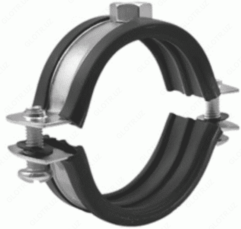  Хомут металлический ∅ 108-116 мм 4 для крепления труб - 