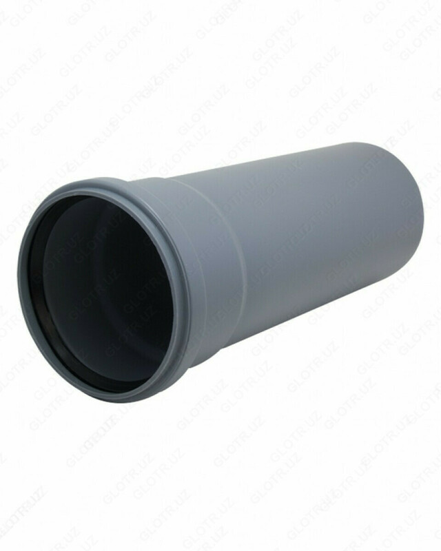 Kanalizatsiya trubkasi PVX ∅ 100х3 2 mm  uzunligi 0 25 m