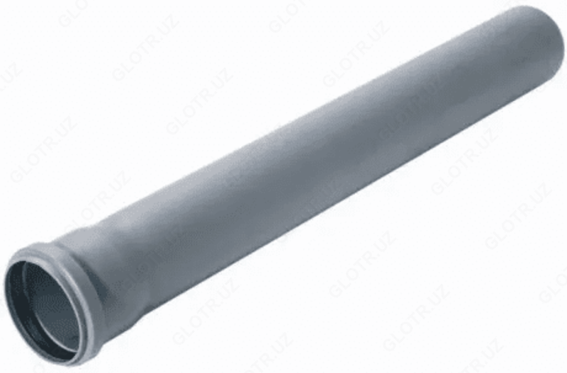 Труба канализационная из ПВХ ∅ 100х3 2 мм  длина 2 0 м