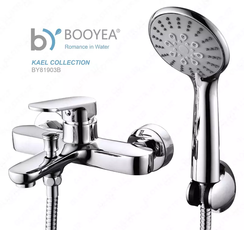 Смеситель с душем для ванной BOOYEA BY81903B