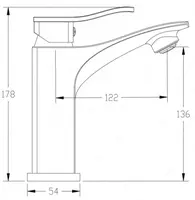 Смеситель для раковины BOOYEA BY81905A - 457 988.5 сум