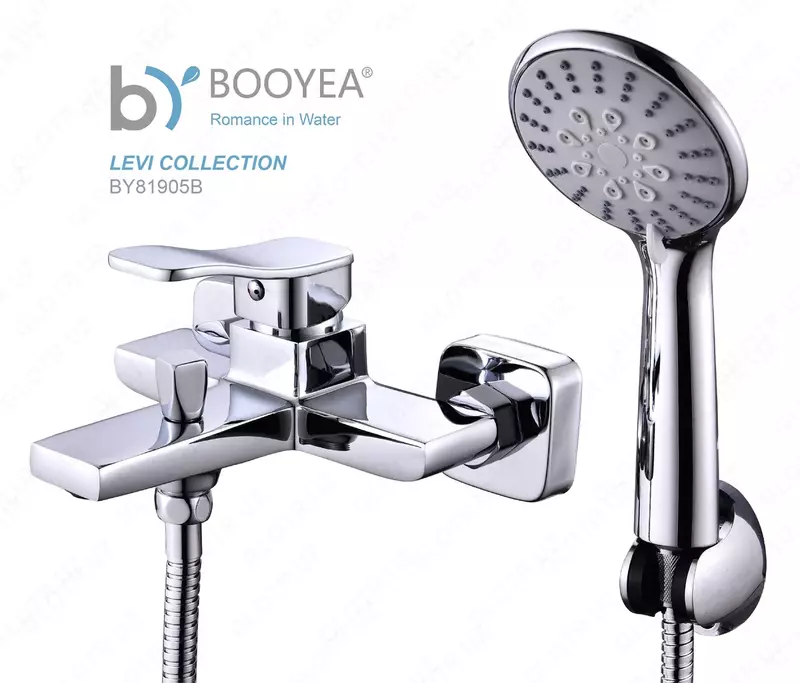 Смеситель с душем для ванной BOOYEA BY81905B