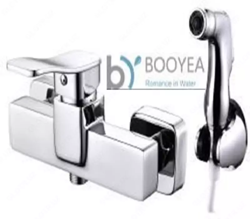 BOOYEA BY81905P hojatxonasi uchun gigienik dushli kran