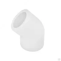 Полуотвод 45° полипропиленовый D50