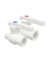 Кран шаровой полипропиленовый D32 - 20 900 сум