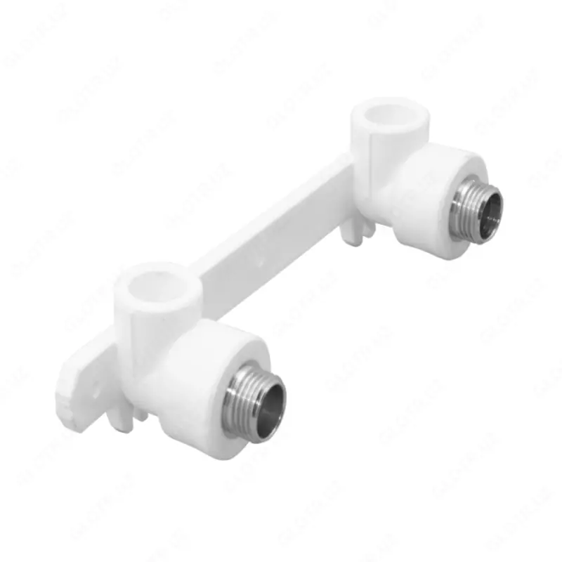  Двойной отвод с настенным креплением (внутренняя резьба) D25 75 - 