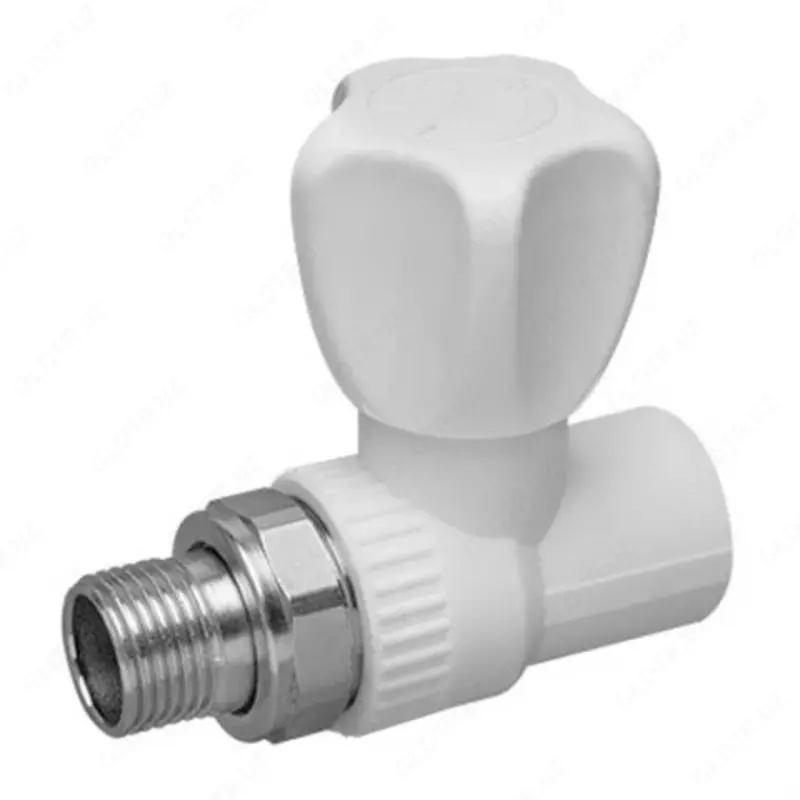 Кран для радиатора прямой D25