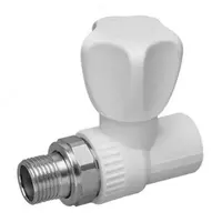 Кран для радиатора прямой D25