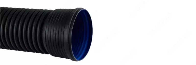  Rozetkali ikki qavatli gofrirovka qilingan quvur (premium daraja  kok) - 