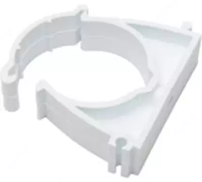 Клипса закрытая для крепления труб Ø75