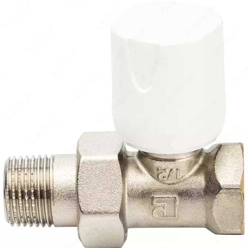 КРАН ДЛЯ РАДИАТОРА ПРЯМОЙ LUX Ø 20х1/2 - 28 851.9 сум