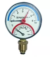 ТЕРМОМАНОМЕТР С НИЖНИМ ПОДКЛЮЧЕНИЕМ - 75 135.1 сум