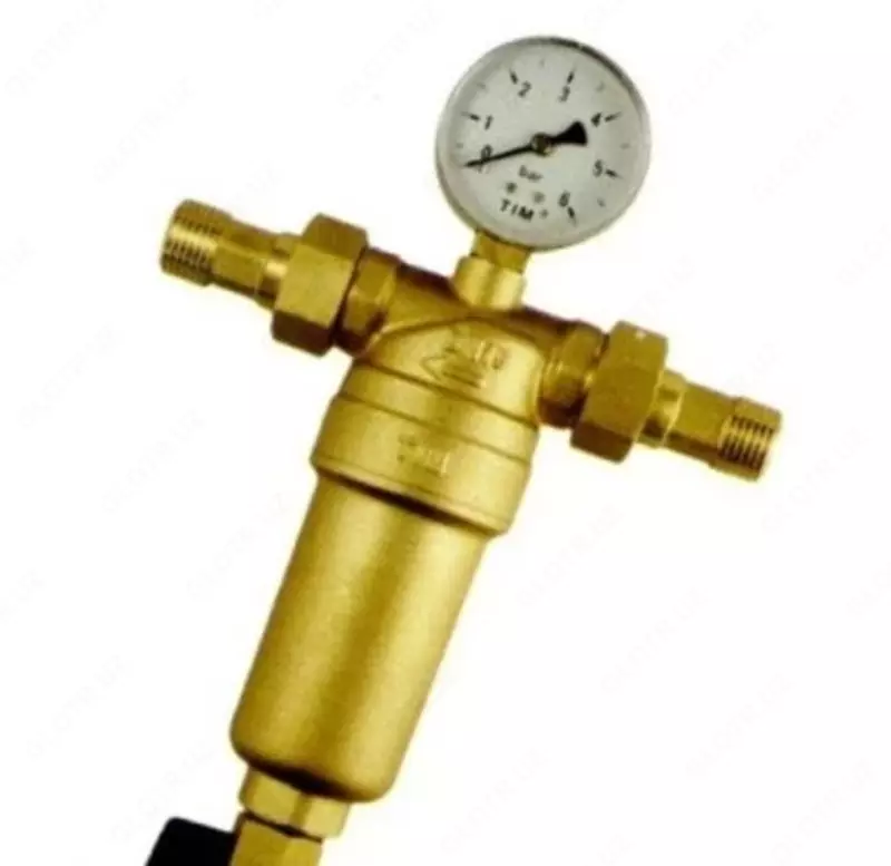 Bosim o'lchagichli nozik suv filtri