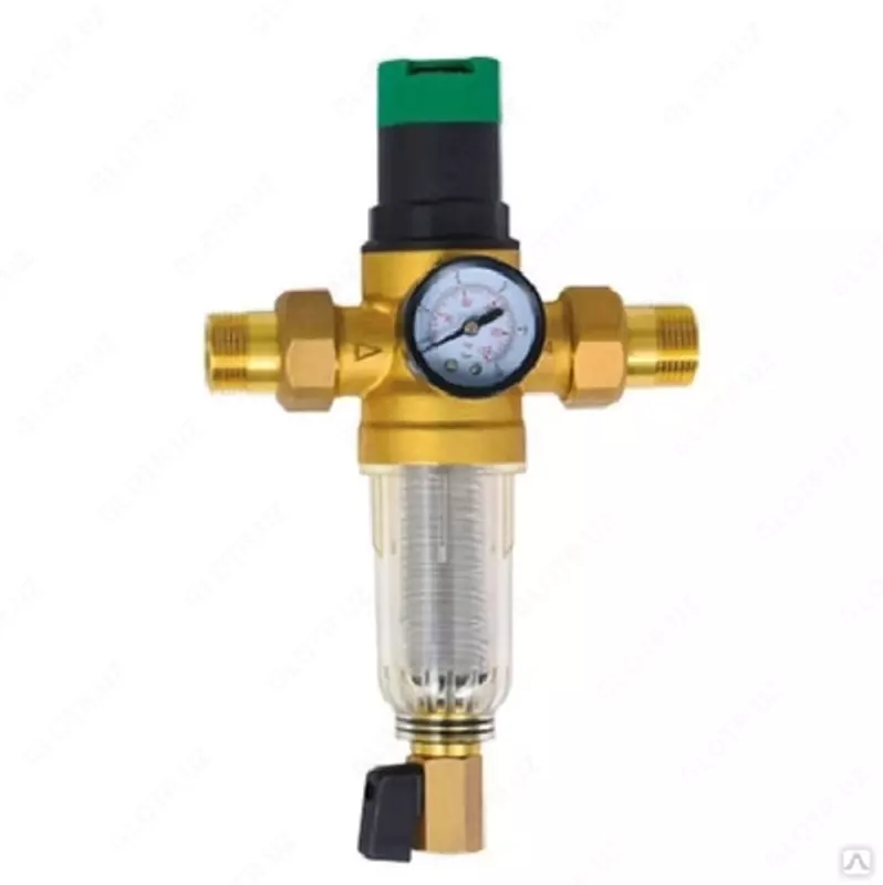 BOSIMI O'LCHISH BILAN NOZIK TOZALASH FILTRI REGUL. DAVL. SUV 3/4 (shisha)