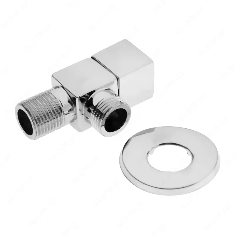 Burchakli kran  1/2 x 3/4  keramika Kran oqi qutisi  zanglamaydigan polatdan yasalgan STEEL kir yuvish mashinasi