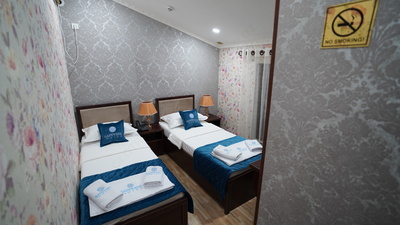 от 200 000 сум STANDART TWIN BED ROOM (СТАНДАРТНЫЙ НОМЕР С ДВУМЯ РАЗДЕЛЬНЫМИ КРОВАТЯМИ)