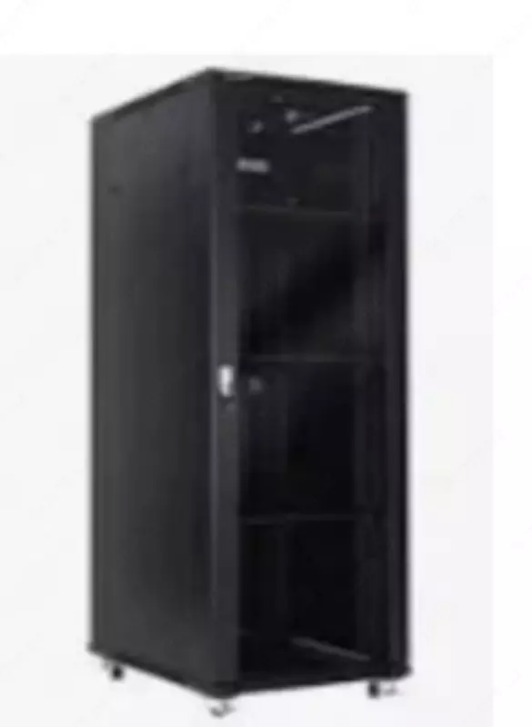  Телекоммуникационный шкаф 12U  600x600x635 (с полкой и вентилятором) - 