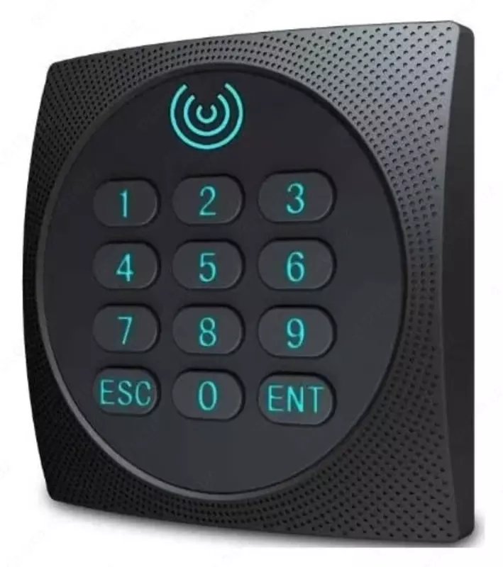  Kontaktsiz klaviatura oquvchi ZKTeco KR602E Emarine+Mifare magnit kartalari - 