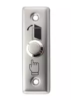 ZKTeco "EX-801A" metall chiqish tugmasi (kumush)