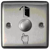 ZKTeco "EX-801A" metall chiqish tugmasi (kumush)