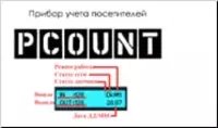  Счетчик учета посетителей P-Count - 