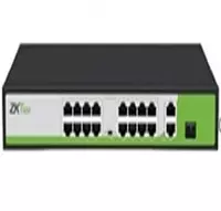  Коммутатор проводной ZKTECO PE162-200-C 2 входящих порта  16 портов РОЕ - 