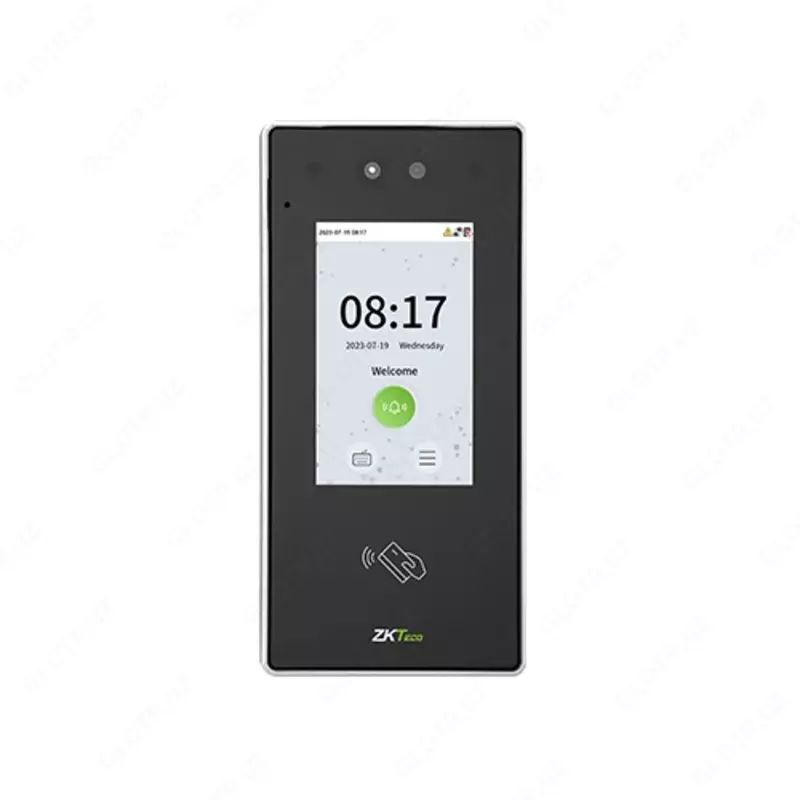  Yuzni tanish biometrik kirish terminali. Zkteco SpeedFace-V4L Pro-RFID - 