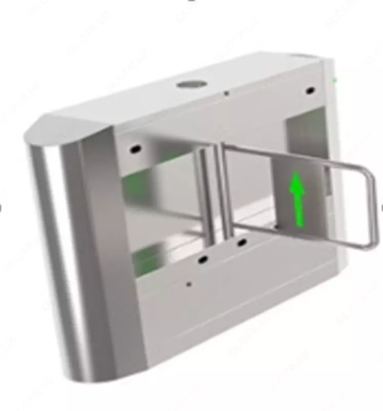 Турникет с двухсторонним проходом из нержавеющей стали