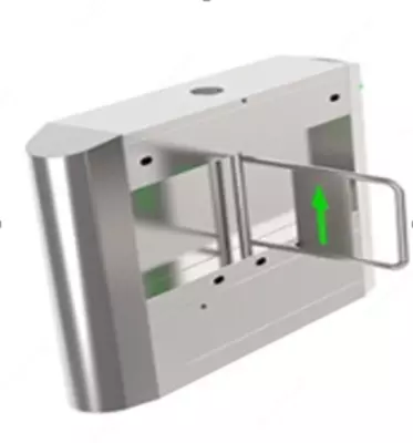 Турникет с двухсторонним проходом из нержавеющей стали