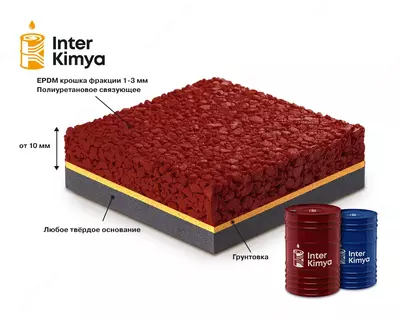 Цена по запросу Клей для резиновой крошки