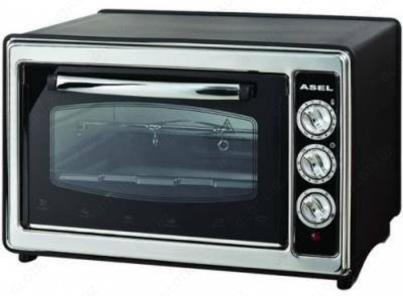  Духовая печь ASEL чёрная - 